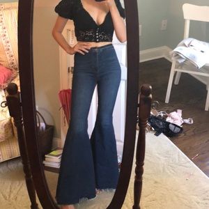 Free People flare jeans, size 26